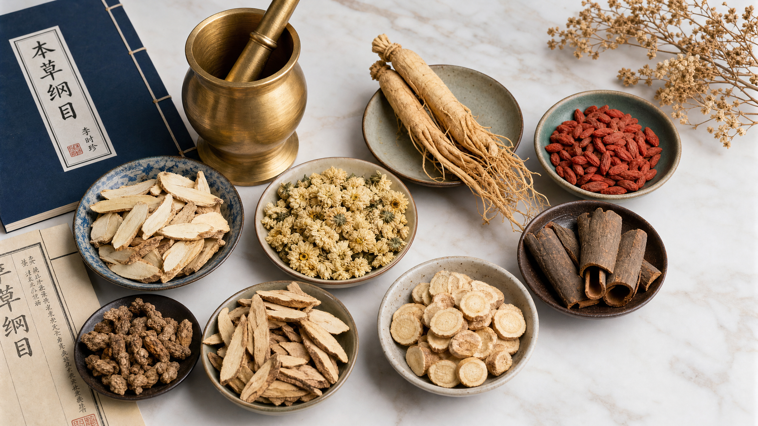 Traditional Chinese herbal medicine ingredients